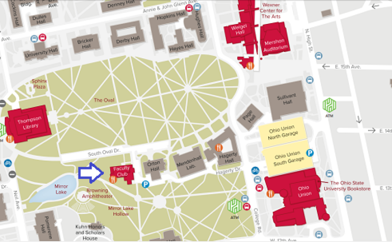 Faculty Club Map