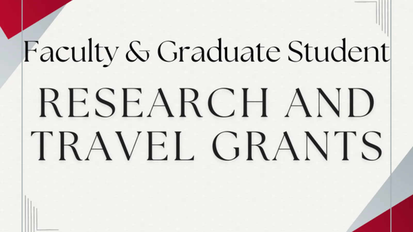 Logo for research and travel grants
