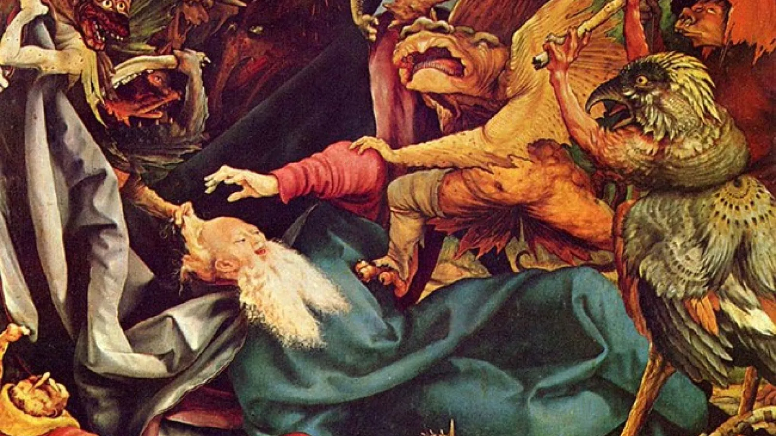 Matthias Grünewald, The Temptation of St Anthony