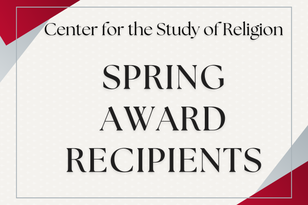 CSR Spring Award Recipients