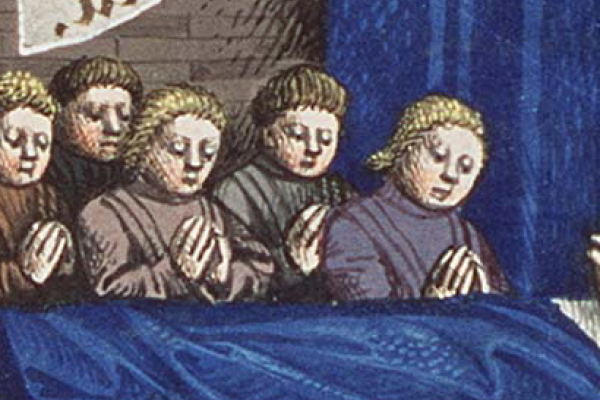 Blessing in medieval era